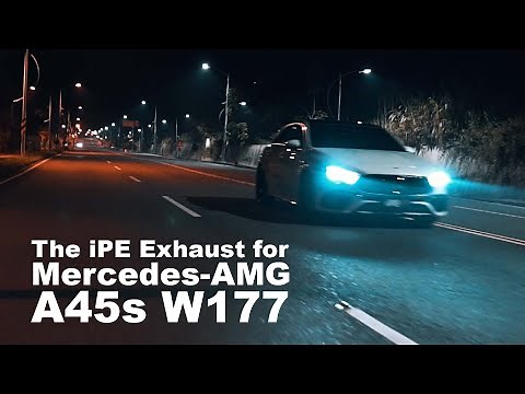 iPE Exhaust Mercedes AMG A45s W177 full system