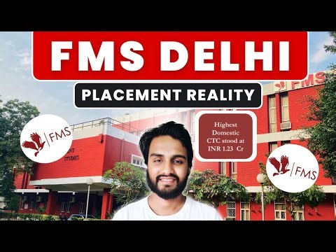 FMS Delhi Placement Reality! | Salary, Recruiters & ROI