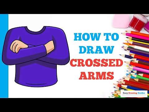 How to Draw Crossed Arms in a Few Easy Steps: Drawing Tutorial for Beginner Artists