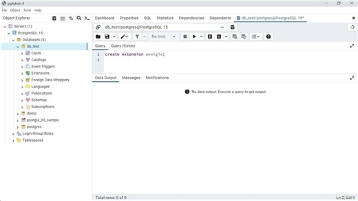 6-1 - PostgreSQL-CLI和pgAdmin方法中的数据库创建
