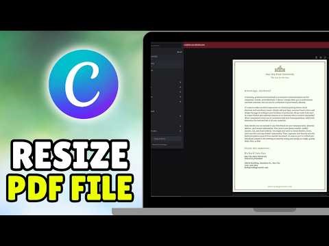 How To Resize PDF File In Canva (2026) - Change Canva PDF File Size