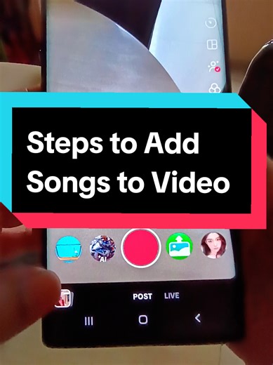 Steps to Add Songs to Your TikTok Videos