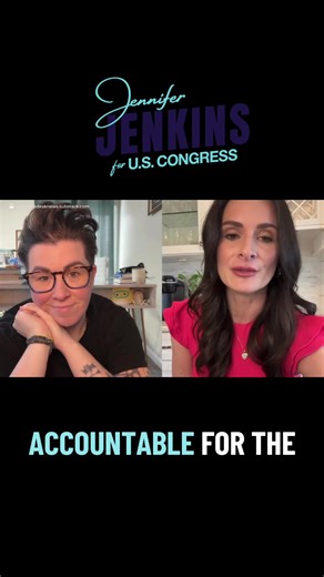 Joined @UnderTheDeskNews for an interview about our race for FL Congressional District 6 race against the most vile Congressman, Randy Fine. Check out the whole interview at: https://open.substack.com/pub/underthedesknews/p/jen-jenkins-randy-fine-florida-votes?r=6obuv4&utm_medium=ios