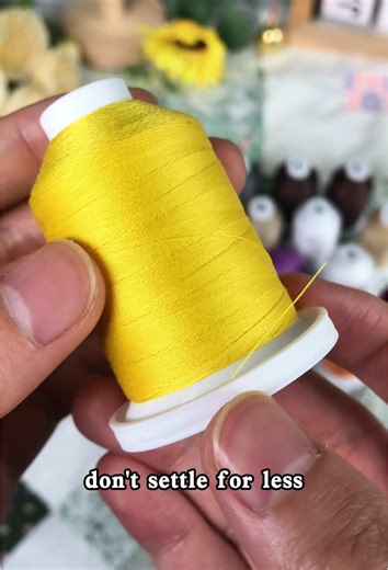 Mercerized cotton fabric,suitable for all beginners #newbrothread #embroidery #cottonthread #mercerized #mercerizedcotton #craftido #sewingtiktok #sewing #stabilizer #happynewyear