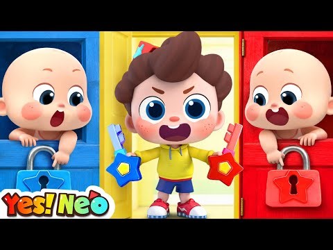 Escape Room Challenge - Learn Colors | Colors Song | Nursery Rhyme & Kids Song | Yes! Neo