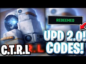 👩‍🚀*UPDATE 2.0* APOCALYPSE UPDATE CODES FOR CONTROL! ROBLOX CONTROL CODES
