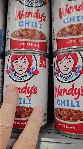 No Way - Wendy's Made Baconator Chili In A Can! 🍔😮