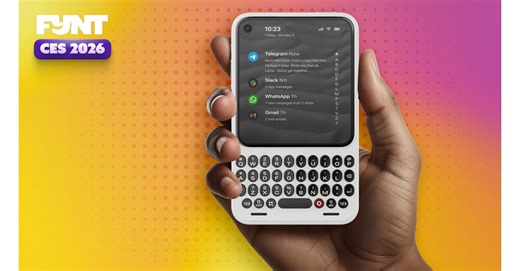Der Clicks Communicator ist ein modernes Android-Smartphone mit Tastatur