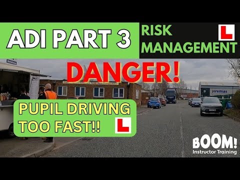 PDI tutorial: Pupil driving too fast!! Learn what to do.
