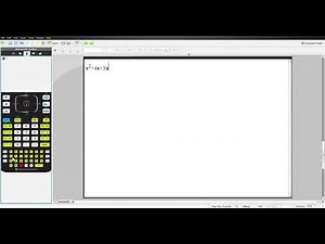 Substituting Values into an expression using the TI-Nspire CX CAS