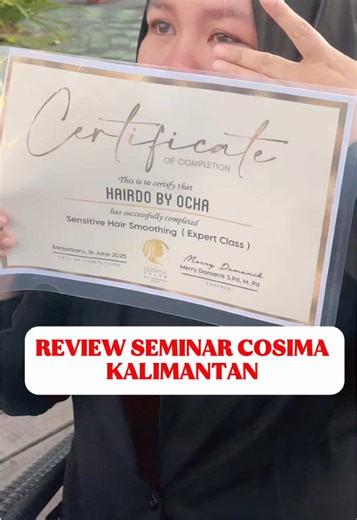 Review of Cosima Seminar in Kalimantan