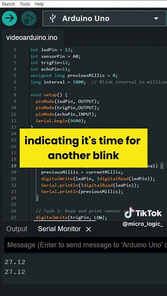Multitask using the arduino!! #arduino #arduinoproject #arduinotutorial #arduinouno