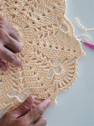 Perfeito Para Iniciantes (20/22) - Sousplat PRINCESA posta ou garantir uma ótima renda extra! A artesã Samuel Ramos te guia em cada detalhe, do anel mágico ao acabamento. ✅ Detalhes do Projeto: Tamanho Final: Cerca de 38 cm de diâmetro Material Utilizado: Barbante nº 6 Agulha: 3,5mm #SousplatDeCroche #CrocheFacil #JogoAmericano #SousplatPrincesa #CrocheParaVender