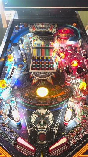 Working on my Pinbot #arcade #pinball #game #fun