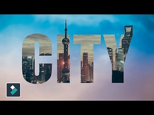 ZOOM Through Text INTRO and TRANSITION in Filmora 9 [Filmora Tutorial]