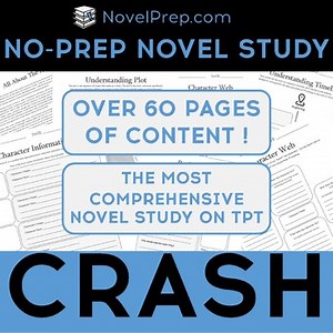 Crash by Jerry Spinelli Novel Study – No Prep!