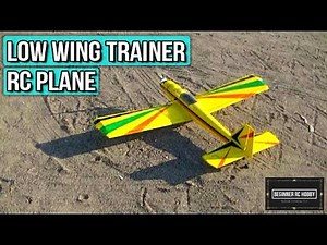 low wing trainer rc plane