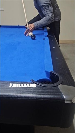 Avoiding a Common Foul | Pool Trick Shot #8ballpool #trickshot #jbilliard