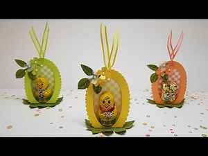 Anleitung: Oster-Tisch-Goodie mit Stampin' Up!® │Osterdeko basteln