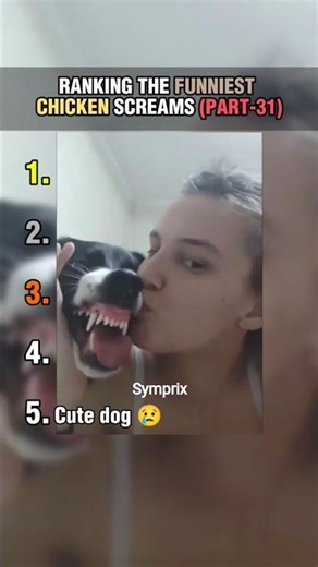 Ranking the funniest chicken screams videos 😂 (part-31) #shorts