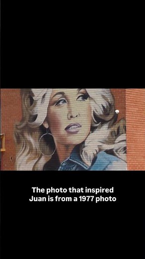There’s a new mural in Fort Worth honoring the late Dolly Parton.