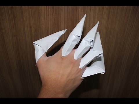How to Make a Paper Claws