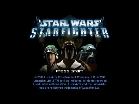 Star Wars: Starfighter (PS2) - Longplay Full Game (Story Missions and Bonus Missions)