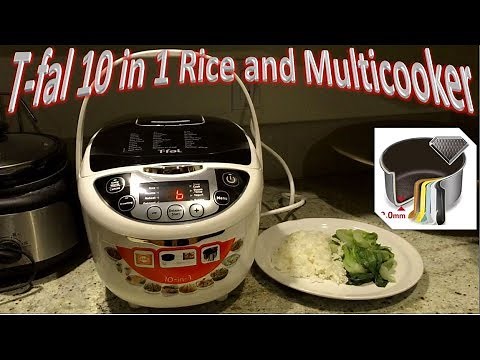 T-fal 10 in 1 Rice Cooker Multicooker Review | Model RK705851