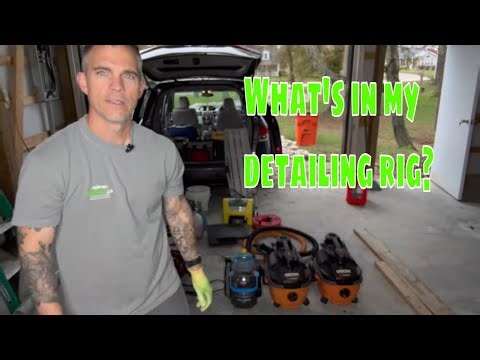 What’s In My Mobile Detailing Rig | All Seasons Mobile Detailing (Weekend Setup)