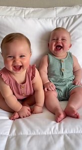 2.1K views · 93 reactions | twin babies laughing together | I Love Jesus | Facebook