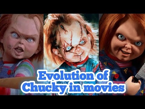 Evolution of Chucky in movies (1988-2021)