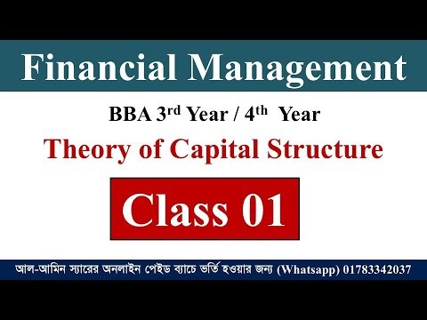 Financial Management / bba 3rd year / 4th Year / Chapter theory of capital structure