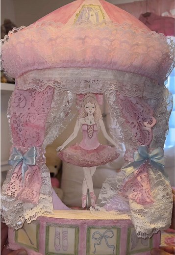 Music Box Ballerina DIY Tutorial — Easy Unicorn Art Project