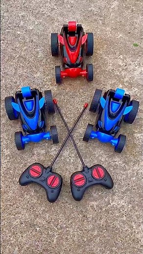 3 Remote Control Stunt Cars Testing #stunt #car #cars #shorts #redkashshorts