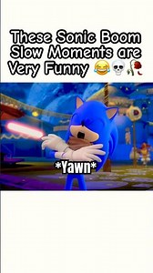 These Sonic Boom Slow Moments are Very Funny 😂💀🥀 #sonic #memes #shorts