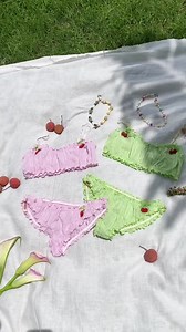 BATHER LINGERIE SET - Ruffled Panties, Cotton Bralette, Cute Intimate Set, Lolita Undies, French Frilly Knicker, Gift for Girlfriend - Etsy