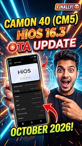 TECNO Camon 40 HiOS 16.3 Update: DON'T Miss This! 🔥