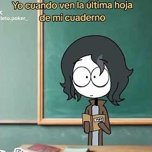 por eso no me gustan que vean la última hoja de mi cuaderno😅#memes dar créditos a su creador