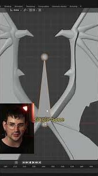 Your first steps in creating basic wing rigs in Blender! #blackfriday #3dmodeling #blender