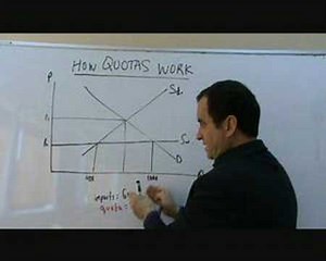 Quotas and protectionism