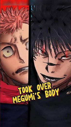 How Sukuna Took Over Megumi's Body #jujutsukaisen #anime #sukuna