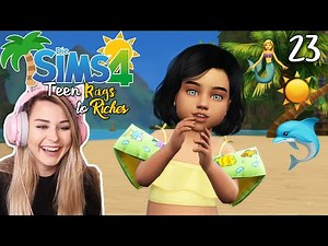 Unser kleines Inselmädchen 🌴🌊❤️ - Die Sims 4 Teen Rags to Riches Part 23 | simfinity