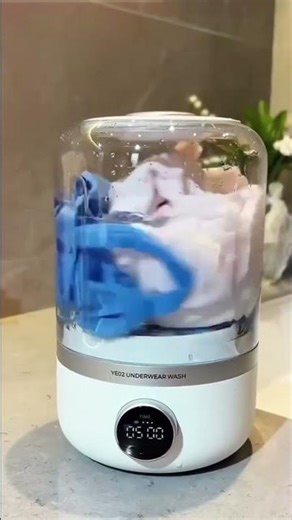 This Mini Washing Machine Is Perfect for Small Spaces! 🧺✨ #Shorts