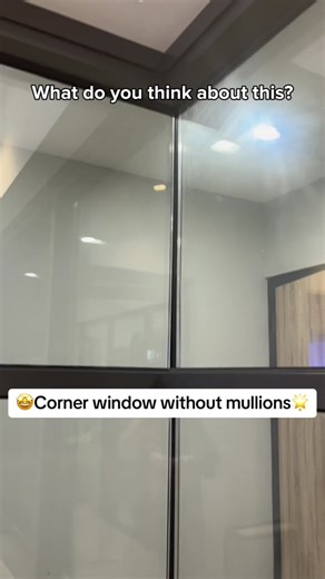 RS100 series Corner window without mullions—Perfect solution for the corner decoration&space divider😉👉👀 #meme #window #corner #space #divide #housedesign #homedecoration #aluminumwindows #rswindows #australia #fyp #CapCut