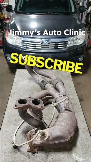2009 Subaru Forester | Catalytic Converter Replacement | P0420 | Subaru Cat | short