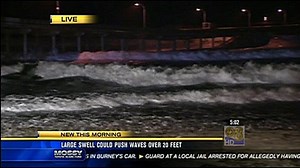 Large swell could push waves over 20 feet