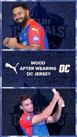 Wear Your PUMA x DELHI CAPITALS Jersey And Roar Macha 💙Get Yours Now on The Official Puma Website