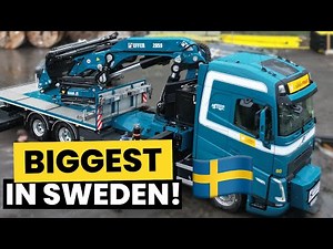 Reviewing The LARGEST Loader Crane In Sweden! | Effer 2055