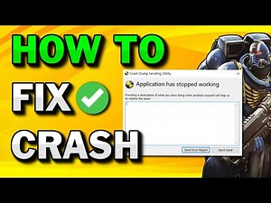 Fix “Crash Dump Sending Utility Application has stopped working” in Warhammer 40K Space Marine 2