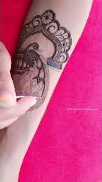 Bridal mehndi design Mehndi tutorial Simple arabic mehndi design #mehndi 👌 #mehndi